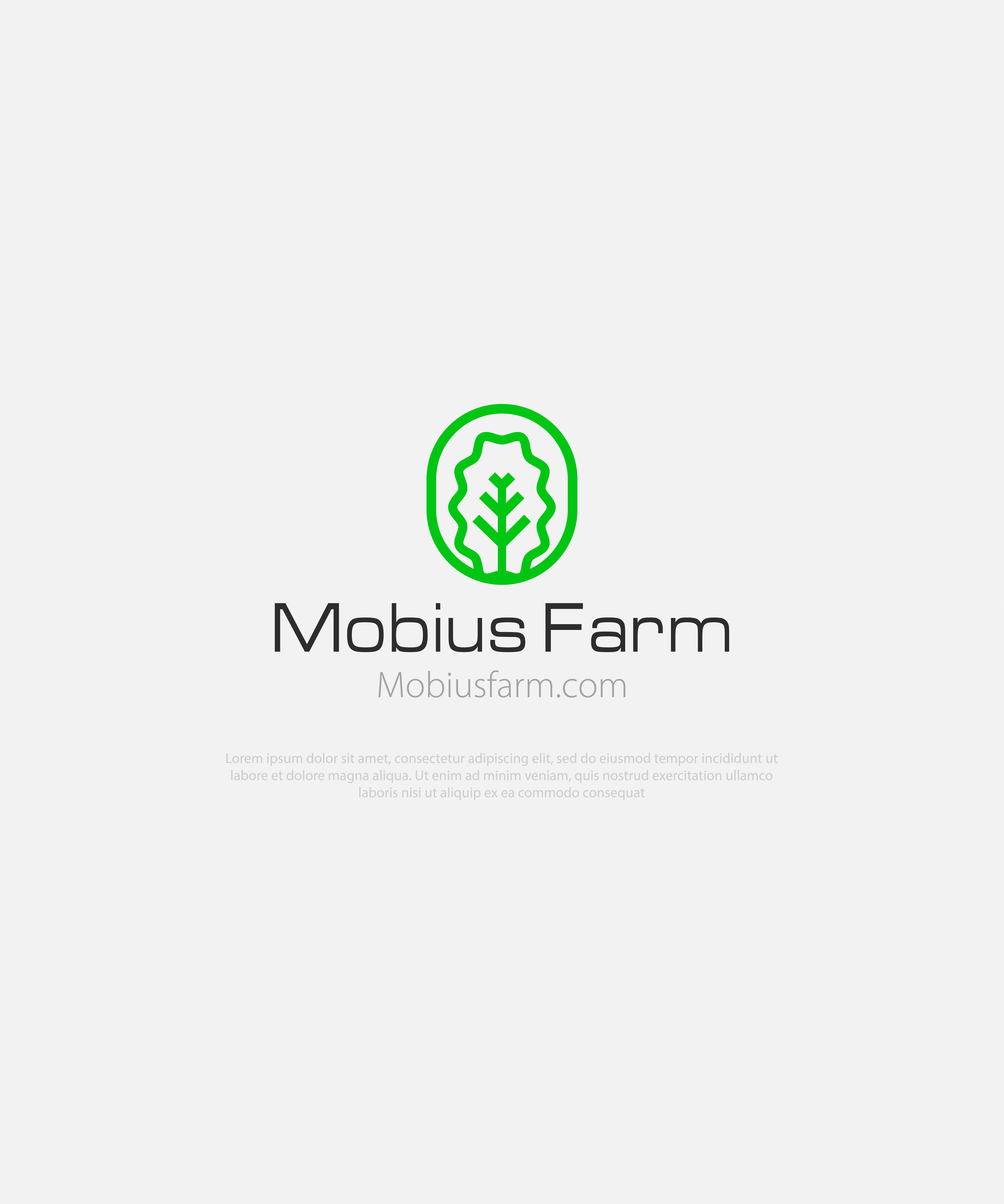 Logo Design by Angga 16 for Mobius Farm | Design #22710876