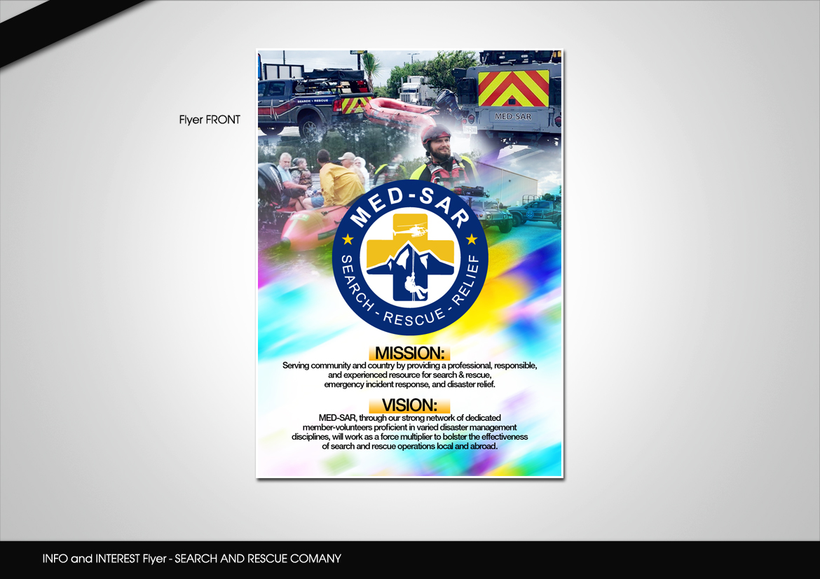 Design de Flyer par disign pour MED-SAR | Design #22740100