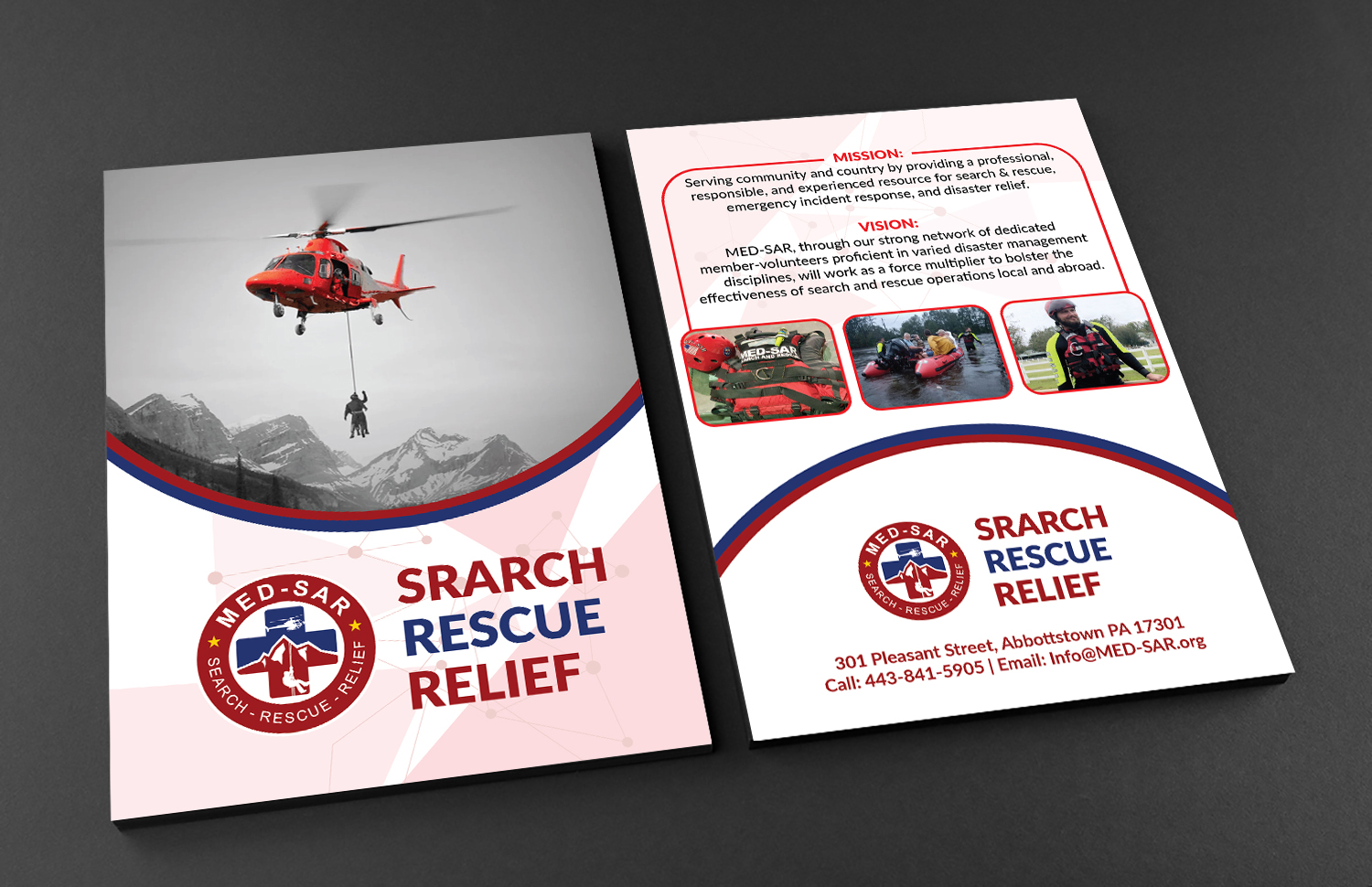 Flyer Design by Deziners Zone for MED-SAR | Design #22716002