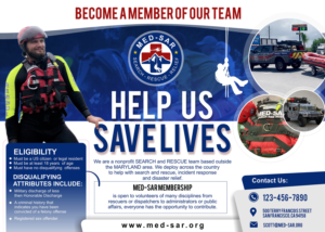 Flyer Design by angelcolmenares3 for MED-SAR | Design: #22758405
