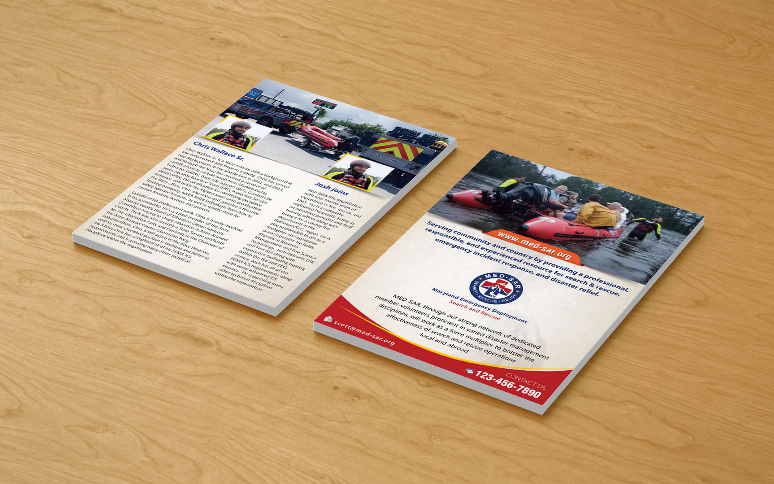 Design de Flyer par meet007 pour MED-SAR | Design #22756736