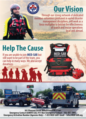 Flyer Design by Miladin for MED-SAR | Design: #22733107
