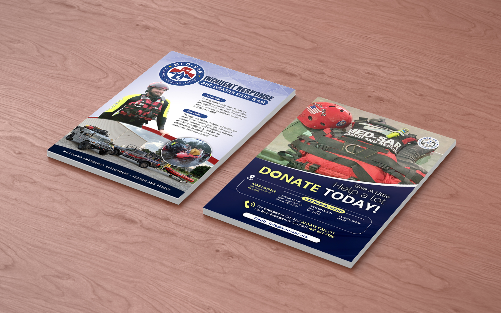 Flyer Design by Aplimac  Graphics for MED-SAR | Design #22753353