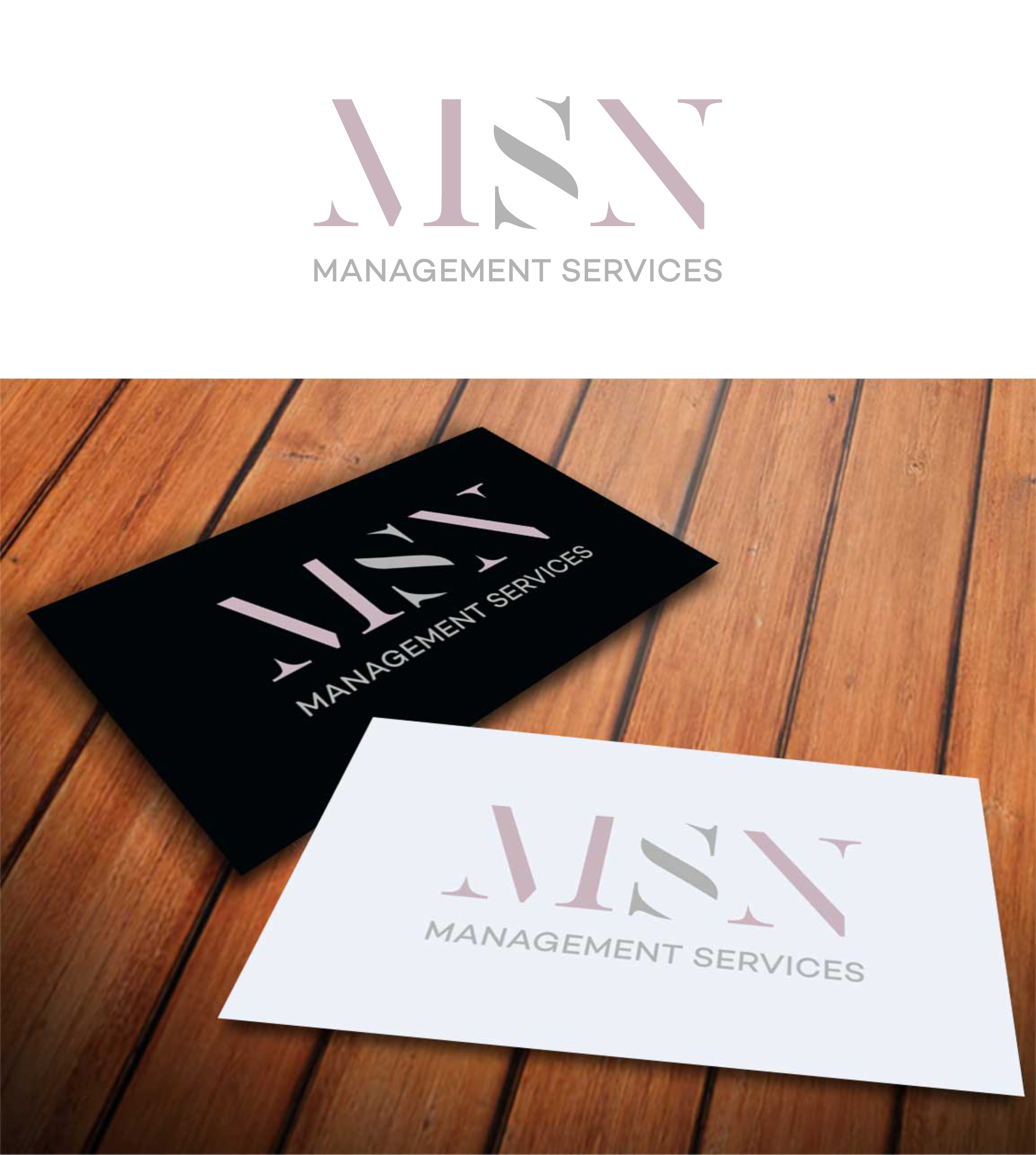 Logo Design by Sarah Graphic for MSN Management | Design #22709134