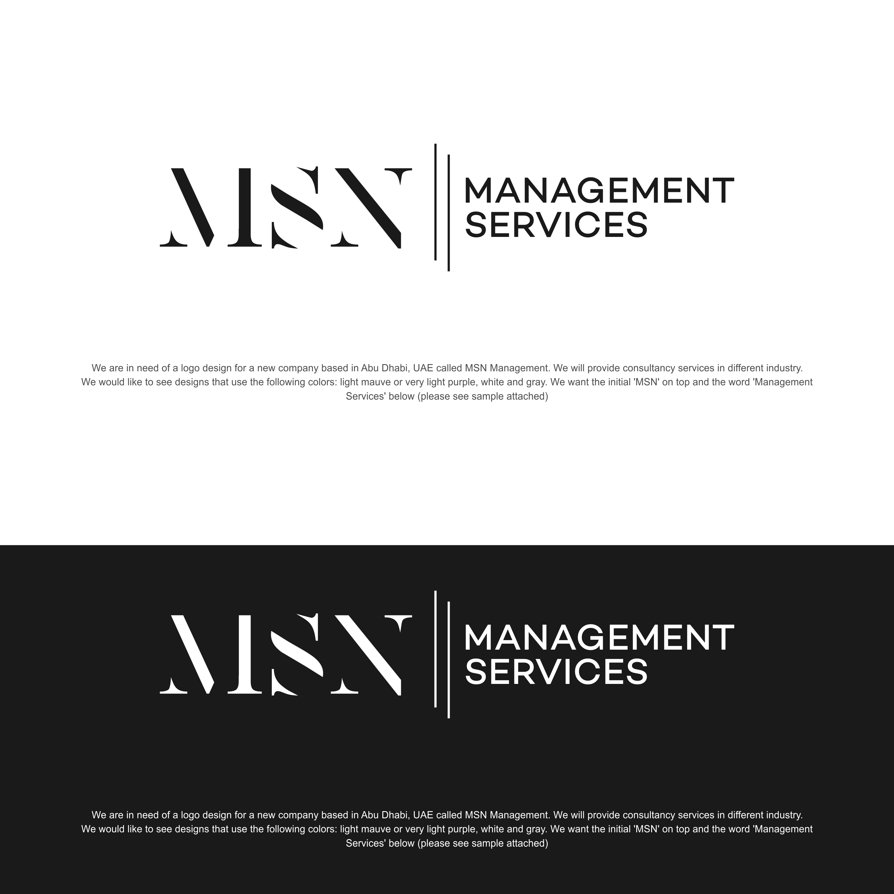 Design de Logo par Sarah Graphic pour MSN Management | Design #22709237