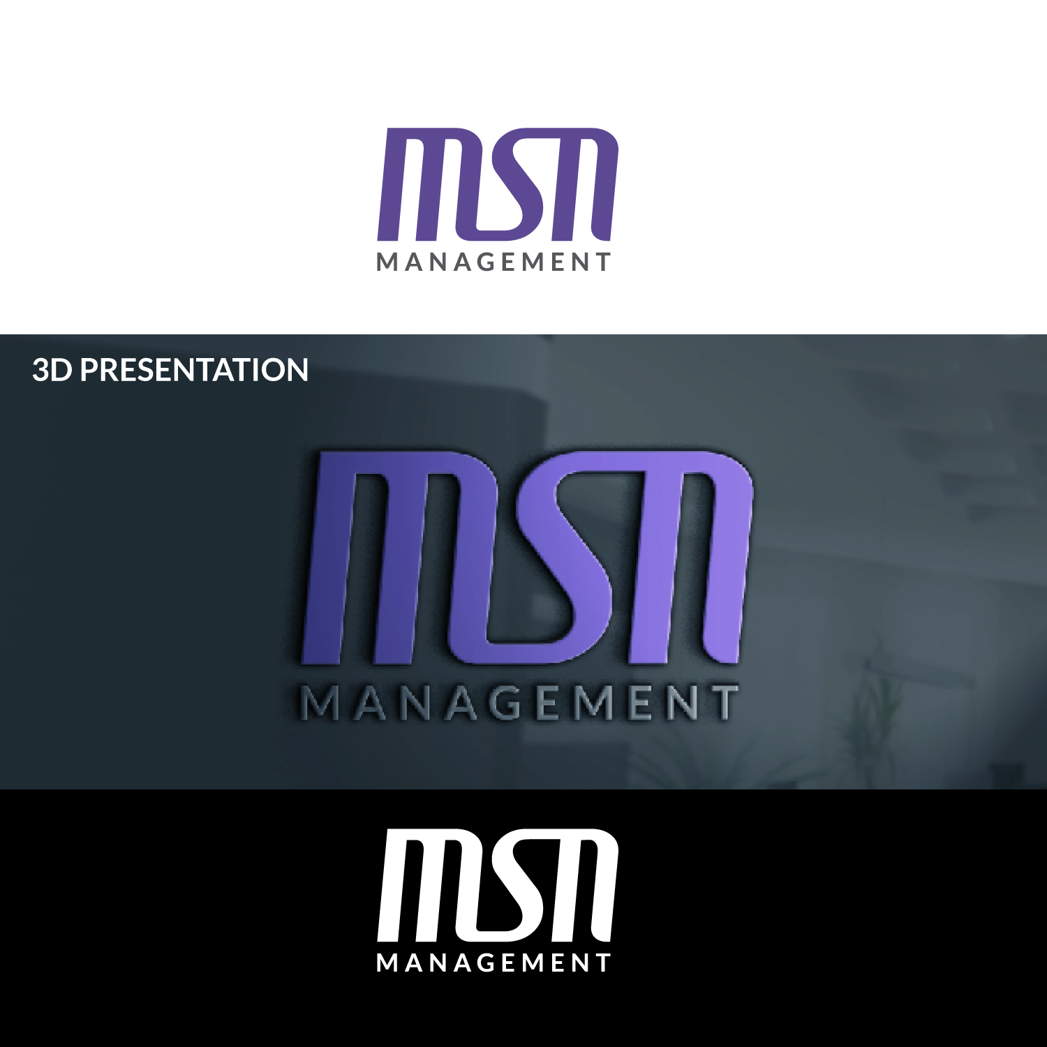 Logo Design by Mongsh for MSN Management | Design #22719904