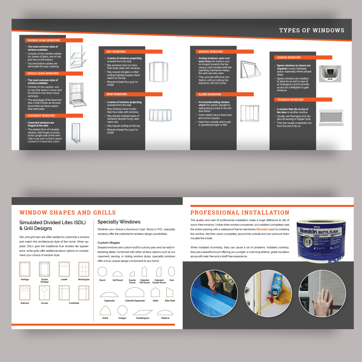 Catalogue Design by shritaa1 for The Window Gurus Ltd | Design #22803292