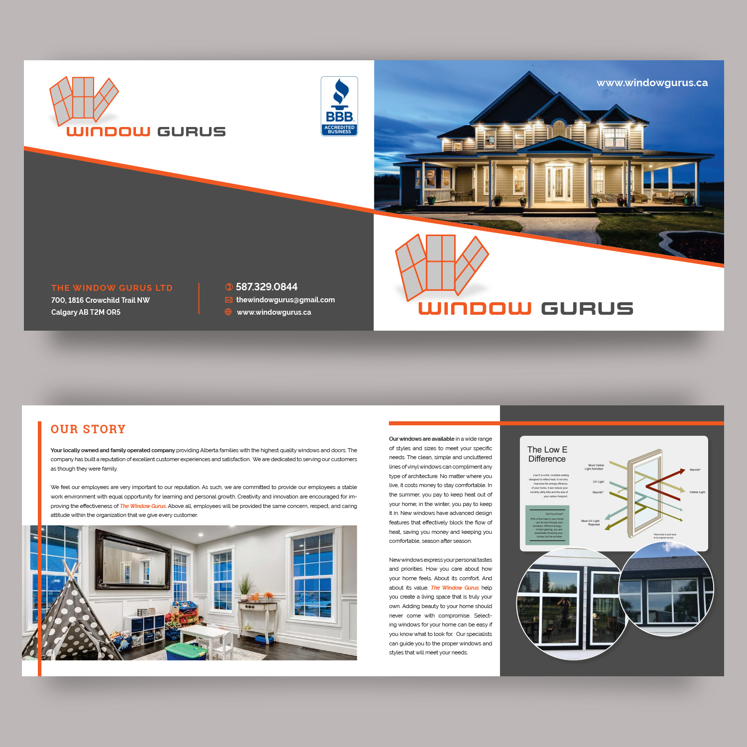 Catalogue Design by shritaa1 for The Window Gurus Ltd | Design #22820866