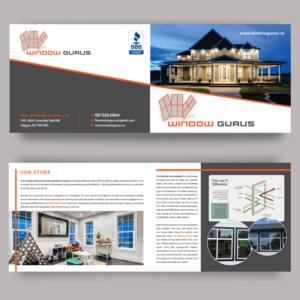 Catalogue Design by shritaa1 for The Window Gurus Ltd | Design #22820866