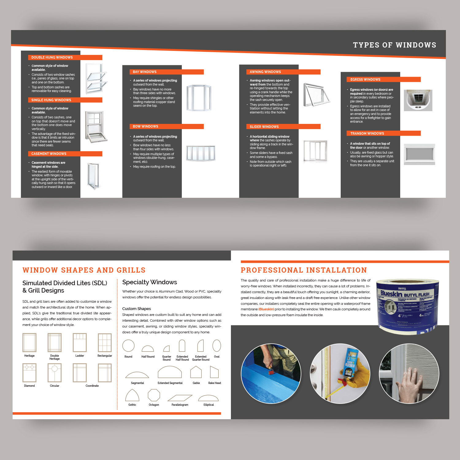 Catalogue Design by shritaa1 for The Window Gurus Ltd | Design #22874524