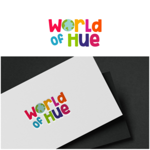 World of Hue  | Logo Design by DominicDesign