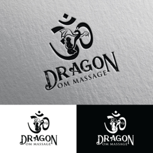 Dragon Om Massage | Diseño de Logo por Rii