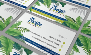 Pacific Auto Imports  | Visitenkarten-Design von coo.lt