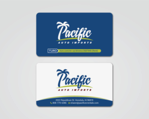 Business Card Design by MDesign for Pacific Auto Imports | Design: #22721897