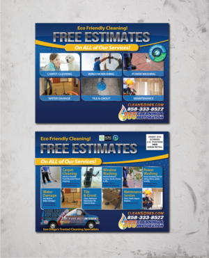 CARPET CLEANING FLYER WINDOW WASHING FLYER | Flyer-Design von alex989
