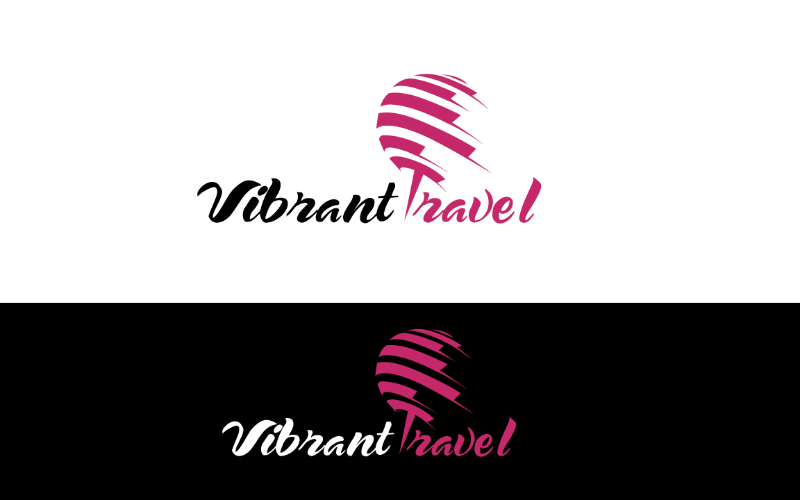 Logo-Design von GODDREAMCREATION für Vibrant Travel, LLC | Design #22747050