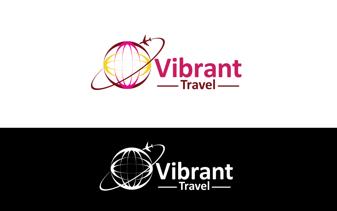 Logo-Design von GODDREAMCREATION für Vibrant Travel, LLC | Design #22747051