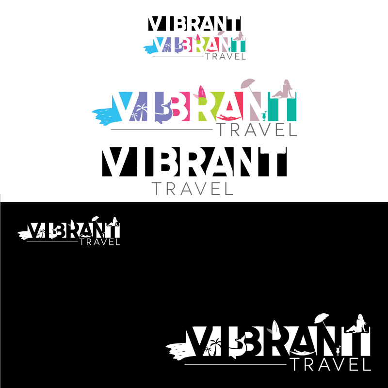 Logo-Design von creativziner für Vibrant Travel, LLC | Design #22728540