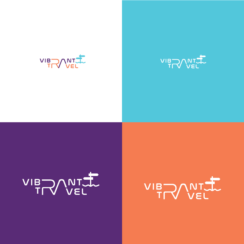 Logo-Design von creativziner für Vibrant Travel, LLC | Design #22753422