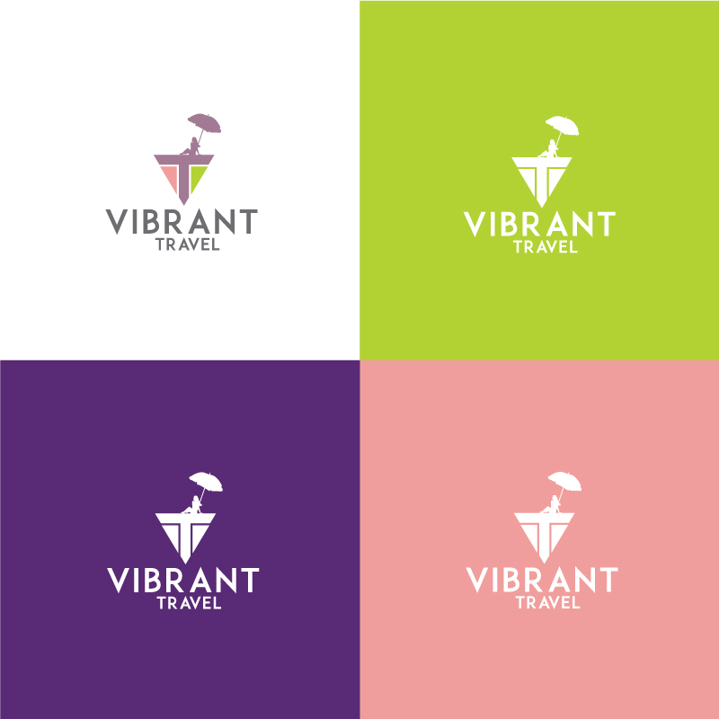 Logo-Design von creativziner für Vibrant Travel, LLC | Design #22753636