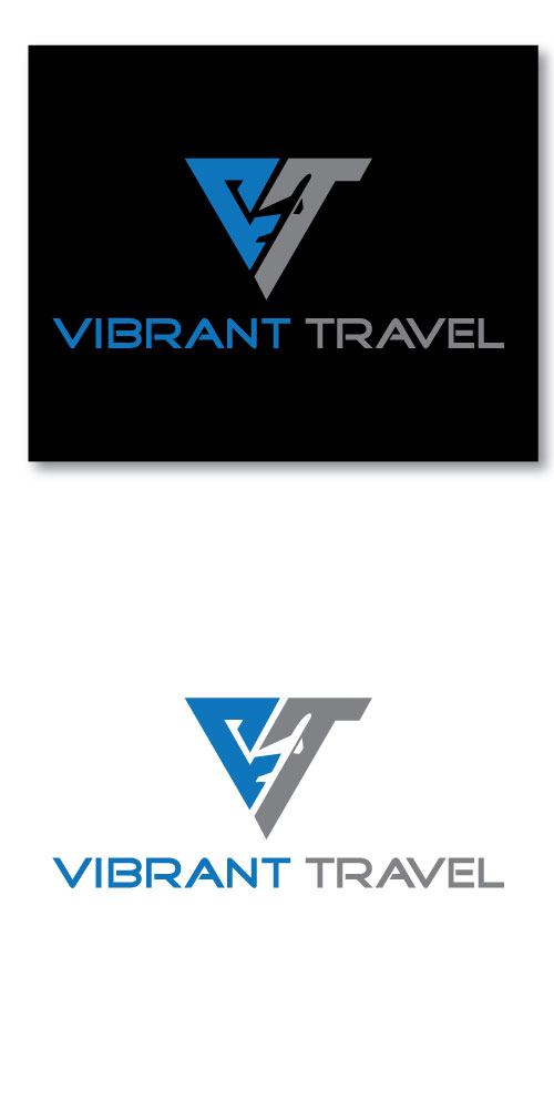 Logo Design by JAFRIN for Vibrant Travel, LLC | Design #22716910
