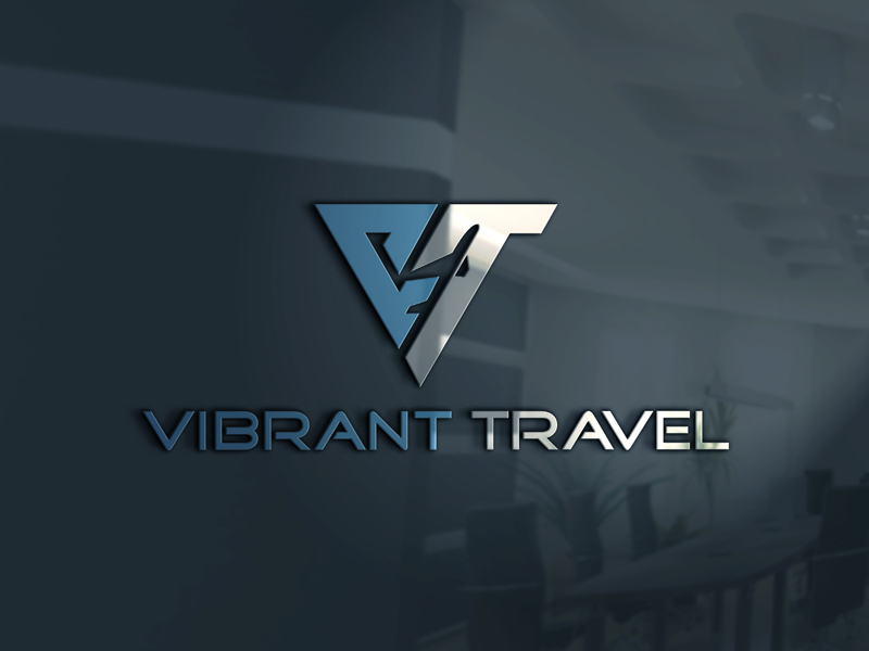 Logo-Design von JAFRIN für Vibrant Travel, LLC | Design #22716912