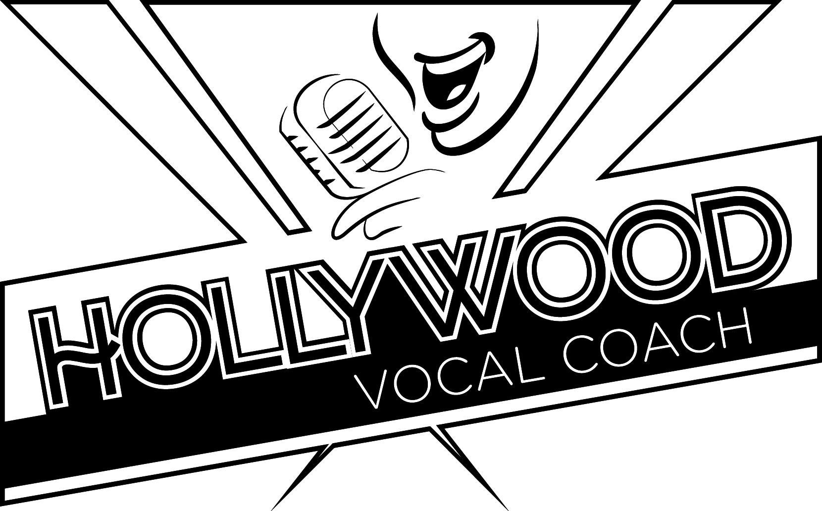 Logo Design by darrellwsmith1962 for Hollywood Vocal Coach | Design #22762117
