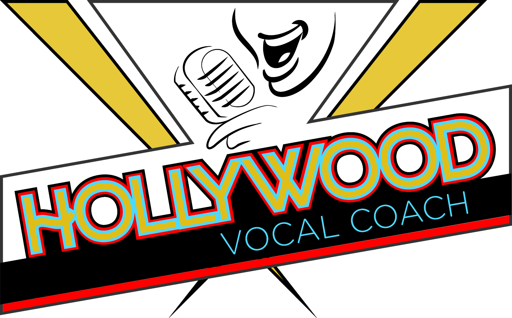 Logo Design by darrellwsmith1962 for Hollywood Vocal Coach | Design #22773921