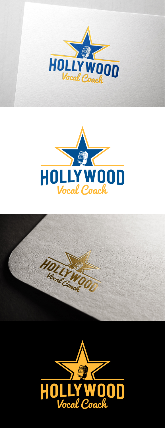Diseño de Logo por fatiyadesign para Hollywood Vocal Coach | Diseño #22718627