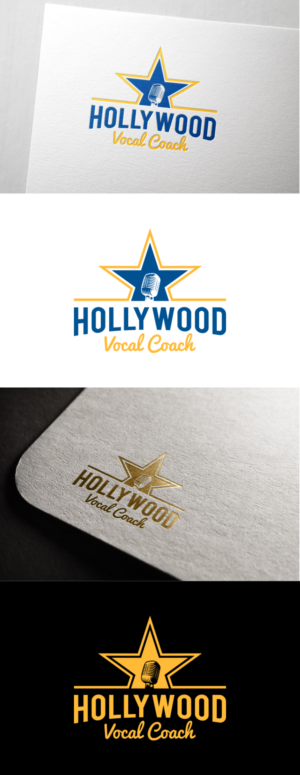 Logo Design by fatiyadesign for Hollywood Vocal Coach | Design: #22718627
