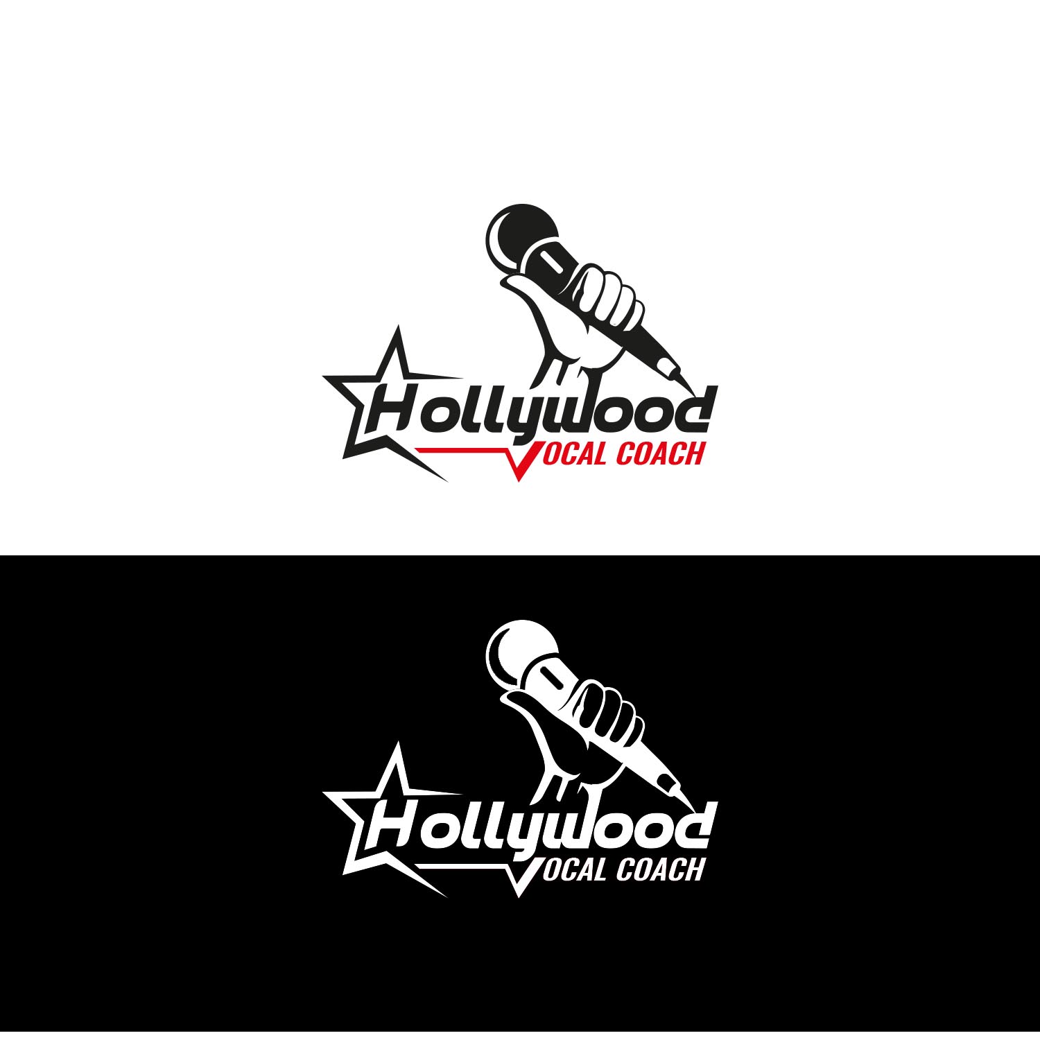 Diseño de Logo por Finley Johnson para Hollywood Vocal Coach | Diseño #22765189
