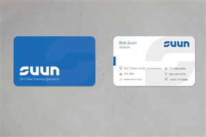 Visitenkarten-Design von juca für Suun Technologies Ltd. | Design: #2994539