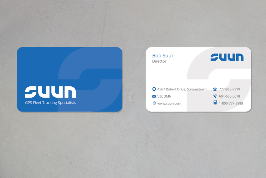 Business Card Design by juca for Suun Technologies Ltd. | Design #2994543
