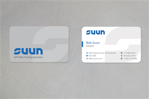 Visitenkarten-Design von juca für Suun Technologies Ltd. | Design: #2994545