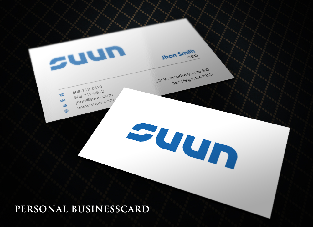 Business Card Design by Eggo May P for Suun Technologies Ltd. | Design #2975186