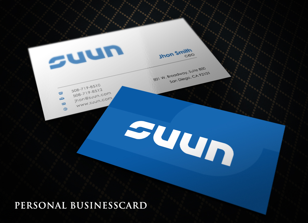 Business Card Design by Eggo May P for Suun Technologies Ltd. | Design #2975190