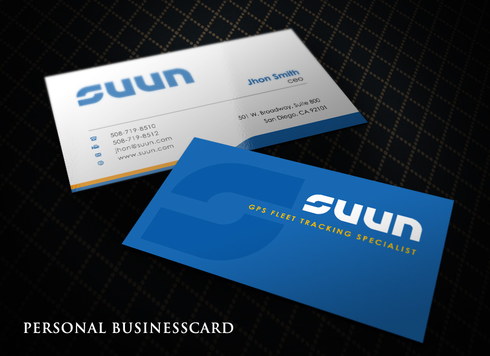 Design de Carte de Visite par Eggo May P pour Suun Technologies Ltd. | Design #2976125