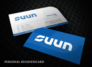 Business Card Design by Eggo May P for Suun Technologies Ltd. | Design: #2979719