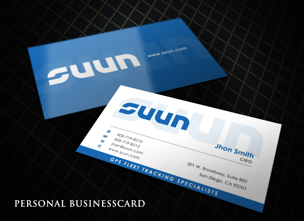 Business Card Design by Eggo May P for Suun Technologies Ltd. | Design #2980567