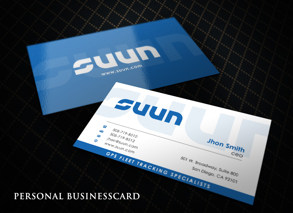Business Card Design by Eggo May P for Suun Technologies Ltd. | Design #2980577