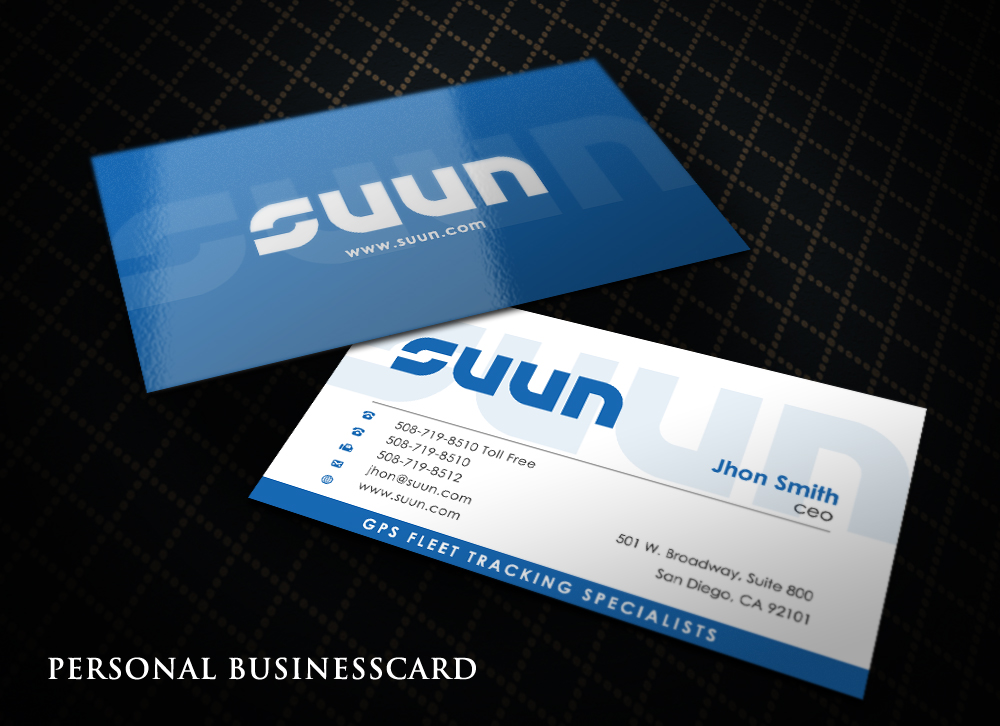 Business Card Design by Eggo May P for Suun Technologies Ltd. | Design: #2996958