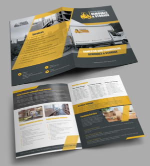Removals & Storage a5 brochure required | Diseño de Brochure por Achiver