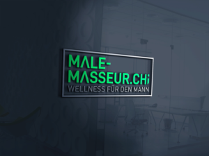 male-masseur.ch; wellness für den Mann | Logo Design by uandbdeziner