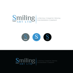 Smiling Art Ltd. A Digital Cosmetic Dental Engineering Company. | Logo Design by Rii