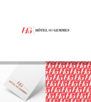 HÔTEL DES GEMMES or Hôtel des Gemmes | Logo Design by JohnM.