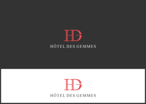 HÔTEL DES GEMMES or Hôtel des Gemmes | Logo Design by eiffel tesla