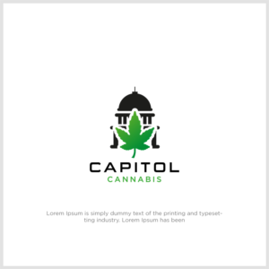 CAPITOL CANNABIS | Logo Design by luthfanajah 2