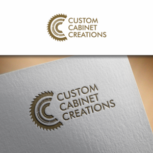 Logo Design by Khalik for Custom cabinet creations | Design: #22728311