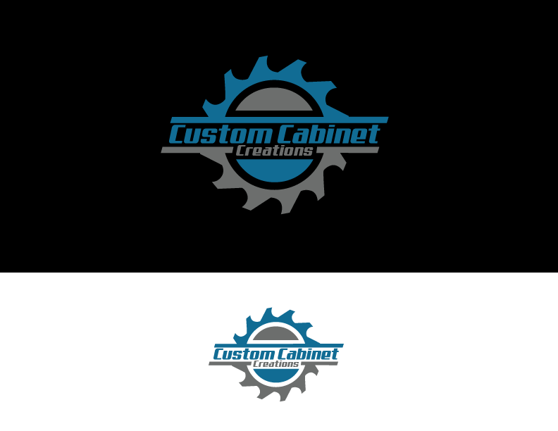 Diseño de Logo por amel02 para Custom cabinet creations | Diseño #22731359