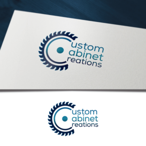 Logo Design by WooW Designs for Custom cabinet creations | Design: #22729392